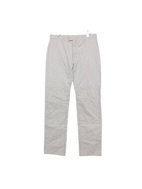 Prada Sports Pants Double Knee Work Cotton Long Length Slim Rubber Plate Logo